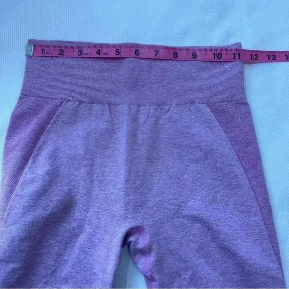 Gymshark Womens Pink Flex High Waisted Compression Leggings Size s - Picture 6 of 8